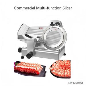 Trancheuse commerciale semi-automatique de 10 pouces pour viande congelée, rouleaux de mouton et rouleaux de bœuf (110V) Fonctionnement semi-automatique pour C - Product Image 3