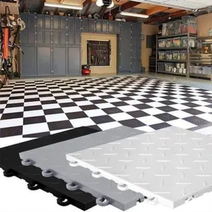 Jintogmart — carreaux de sol de Garage en plastique, carrelage de Garage polyvalent en Pvc