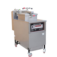 Friteuse à poulet à gaz YXY-25D (GNL/GPL) avec pression, certifiée CE / Friteuse à cuisses de poulet