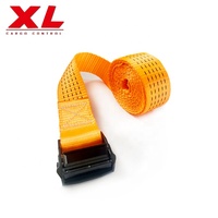 Boucle à came noire de 2 pouces avec revêtement E, certifiée CE, haute ténacité, pour sangle de fixation sans crochet, ceinture de chargement de 5 cm, 1500 kg