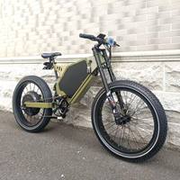 Nouveau design, vente en gros, Stealth Bomber à prix avantageux, vélo électrique tout-terrain/vélo de montagne 72v 8000, vélo électrique Enduro
