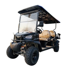 Electric <b>Golf</b> Carts 4 Wheels Durable Off Road Tires For <b>Golf</b> Courses And Scenic Areas With Custom Colors And Long Range - Product Image 2
