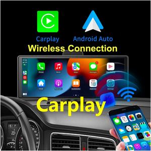 2024 tendance 10.26 "Pantalla double lentille écran tactile ADAS X01 avant 4K et arrière Dash Cam avec Carplay et Android Auto pour USA & <span class=keywords><strong>CA</strong></span> - Product Image 3