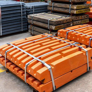 Piastre a mascelle fisse e mobili per frantoio a mascelle 250x400 in acciaio ad alto contenuto di manganese per l'estrazione del carbone e l'edilizia - Product Image 4