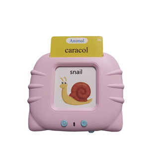 Xách tay Tây Ban Nha Tiếng Anh nói chuyện THẺ FLASH học tập đồ chơi học tập máy trẻ em đầu đọc thẻ - Product Image 2