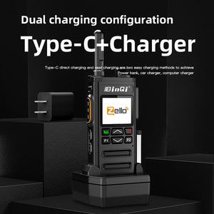 Binqi BQ-268A 4 gam LTE PoC walkietalkie Android Thiết bị mạng cầm tay với GPS intercom 5000km phạm vi toàn cầu <span class=keywords><strong>Sim</strong></span> Hỗ trợ thẻ - Product Image 4