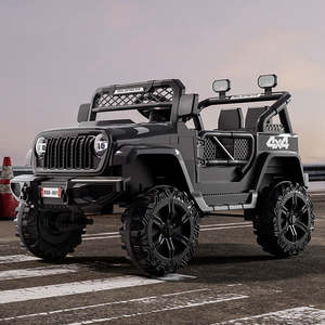 Voiture à pédales pour enfants, <span class=keywords><strong>2</strong></span> places, nouveau design, unisexe, <span class=keywords><strong>2</strong></span>-7 ans, avec contrôle du volume musical, fonctionne sur batterie, vente en gros - Product Image 4