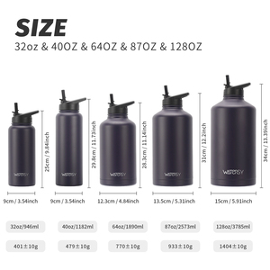 <strong>China</strong> Products <strong>Hot</strong> Selling Watersy Water Bottle <strong>Thermos</strong> with Large Capacity 32oz SS304 Stainless Steel Outdoor Water Bottles