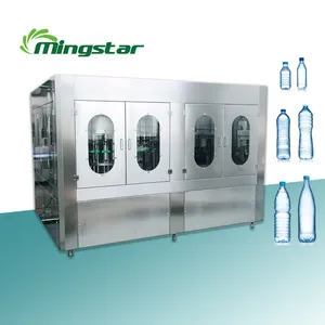 Manual drinking water bottle filling and capping machine