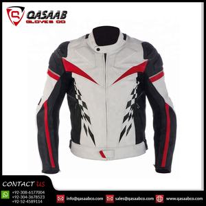 Chaqueta de Cuero de Carreras para Hombre, Elegante, Hecha a Medida, de Alta Calidad, Chaqueta de Motociclista de Cuero al por Mayor - Product Image 2