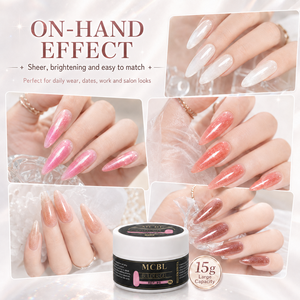 Nuovi Prodotti Primaverili: Gel Costruttore per Unghie di Alta Qualità Milky Way, Gel UV per Estensione Unghie per Saloni di Bellezza - Product Image 5