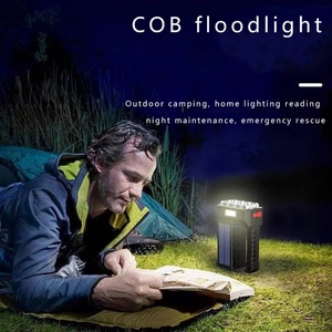 New Solar <b>Rechargeable</b> Usb Flashlight Super Bright 8 Head <b>Led</b> Flashlight Portable Searchlight Long Shot - Product Image 4