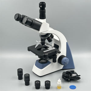 シーデントップフ ヘッド リサーチグレード 三眼顕微鏡 40X-1600X 倍率 生物学研究用 ラボ用複合顕微鏡 - Product Image 2