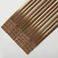 Extensions de cheveux à bandes adhésives injectées sans couture les plus populaires, 50g, double épaisseur, cheveux humains vierges, extensions de cheveux à bandes adhésives en PU