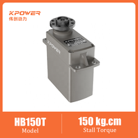 Accessoires pour drones Kpower, logistique, véhicules AGV, servo sans balais HB150T, boîtier en aluminium, servo numérique ultra-torque 150 kg