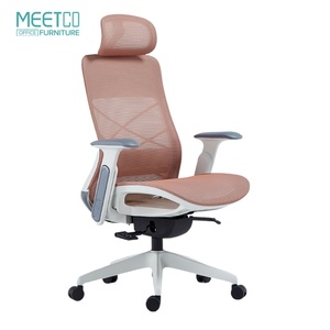 Chaise de bureau ergonomique en maille intégrale au design moderne avec support lombaire, chaise de direction pivotante pour usage domestique, vente en gros - Product Image 3