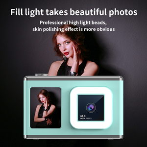Cámara digital CCD para niños, nuevo diseño, doble lente, pantalla TFT a color de 2,4 pulgadas, captura de imágenes fijas y vídeo, pantalla dual para estudiantes - Product Image 3