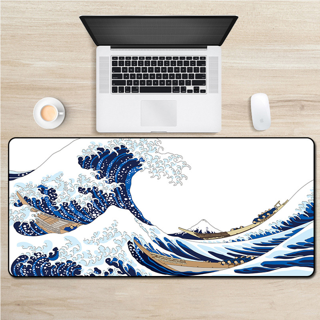 Custom Large Sublimation Keyboard Desk Mat Mousepad XL XXL XXXL Size Scenery Table Pads Print Designed Home Office Mouse Mat