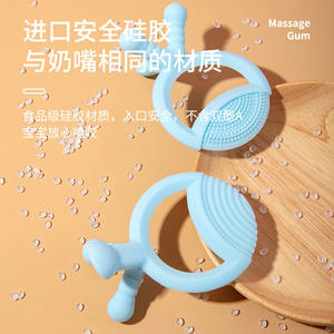 Nuevo juguete de dentición de silicona para bebés, barra de pegamento suave para masticar, forma directa de fábrica inspirada en animales hechos de plástico de PC - Product Image 4