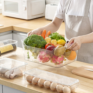 Comptoirs de cuisine empilable casier à vin en plastique organisateur de stockage vin eau <span class=keywords><strong>porte</strong></span>-<span class=keywords><strong>bouteille</strong></span> réfrigérateur support de stockage de vin - Product Image 2