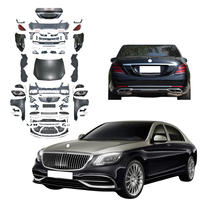 Nouveau kit carrosserie Mercedes-Benz Classe S W221 2006-2013 – Amélioration de style, pare-chocs, phares LED, capot, ailes – Fixation par boulons, ajustement universel rapide