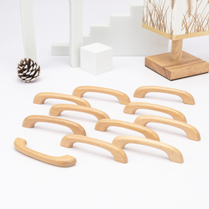 Mode Möbel Türgriff Schrank Schublade Knopf Küchenmöbel Schrank Holzgriff Moderner Holzgriff OEM/ODM - Product Image 5