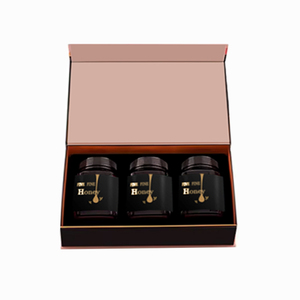 Cajas <span class=keywords><strong>de</strong></span> Regalo <span class=keywords><strong>de</strong></span> Cartón Rígido <span class=keywords><strong>de</strong></span> Lujo con Diseño Personalizado Impreso, para Envases <span class=keywords><strong>de</strong></span> <span class=keywords><strong>Miel</strong></span> en Frascos <span class=keywords><strong>de</strong></span> Papel Negro Liso <span class=keywords><strong>de</strong></span> Alta Calidad 2022, con Relieve - Product Image 3