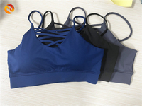 Ensemble de sport 3 pièces personnalisé avec logo 2025 pour femme : soutien-gorge de sport sans couture, leggings taille haute, tenue de sport athlétique pour gym, fitness et yoga