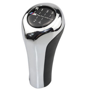 Pommeau de levier de vitesses électro-plaqué BMW M Performance 5 6 vitesses en alliage d'aluminium ergonomique pour voiture - Product Image 4