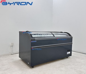 Congelador Comercial Horizontal con Ruedas para Fácil Movimiento y Limpieza, Ideal para Mercados de Agricultores y Venta al por Mayor de Alimentos - Product Image 4