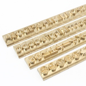 Máquina de Estampado en Caliente, Molde para Grabar Letras, Molde de Latón para Estampado Flexible, Símbolo Alfanumérico, Molde para Sello de Caracteres - Product Image 4