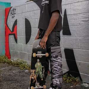 High Quality Men's Streetwear Straight Pattern Casual <strong>Pants</strong> Regular Fit Quack Dry Polyester Custom Embroidery Nylon <strong>Patch</strong> <strong>Work</strong> - Product Image 3