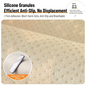 Cuscino per <span class=keywords><strong>Divano</strong></span> in Ciniglia Geometrico, Universale per Tutte le Stagioni, Antiscivolo, Stile Nordico Moderno e Semplice, <span class=keywords><strong>Copri</strong></span> Schienale e Braccioli per Soggiorno - Product Image 5