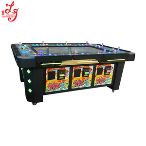 Mesa de juegos de pesca de 55 65 86 100 pulgadas para 6 8 10 jugadores que funcionan con tablero de vuelo y sistema de ganso de alta calidad a la venta - Product Image 1