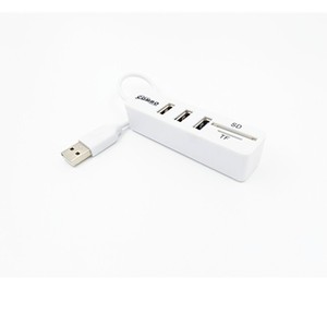 ฮับ USB 3 พอร์ต พร้อมช่องอ่านการ์ด SD/TF สำหรับคอมพิวเตอร์ แล็ปท็อป และเดสก์ท็อป - Product Image 4