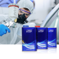 Vernis acrylique liquide de haute qualité, transparent comme du cristal, à base de diamant, avec application par pulvérisation pour la peinture de bateaux et de voitures en plastique