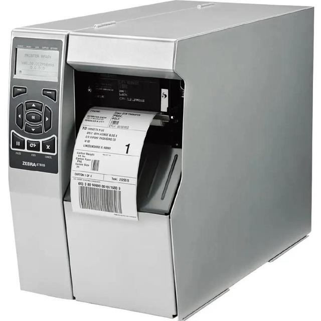 Zebra ZT510-3 Industrial Printer 300dpi Economical and Durable Heat Transfer Printer Thermal Transfer Barcode Label Printer