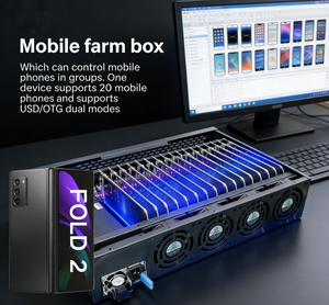Box di Controllo per Fattoria di Telefoni Android, Gestione Multi-Dispositivo, Scheda Madre con Connessione Ethernet e WIFI, Memoria 64GB - Product Image 1