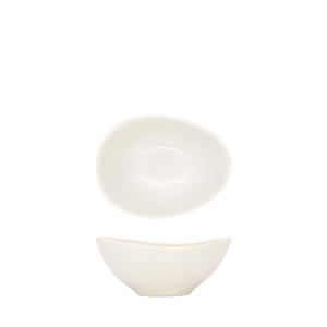 Ciotola ovale 10x7 cm 8 cl per servire il cibo - Product Image 1