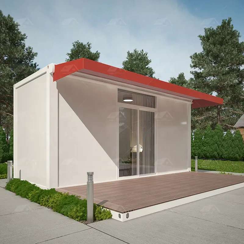 2020 Geprefabriceerde Huis Modern Design Sandwich Panel Tiny Huis Aparte Ontwerp Klokken Container Appartementen Voor Verkoop