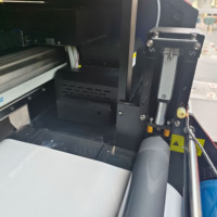 Impresora de Inyección de Tinta Automática Multifuncional Profesional con Tinta UV y Cabezal de Impresión I3200 para Impresión de Etiquetas y Tarjetas
