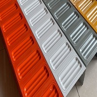 Goulotte de câblage industrielle thermolaquée en acier ignifuge galvanisé, couleur RAL personnalisée, capacité 80 pièces pour usage commercial