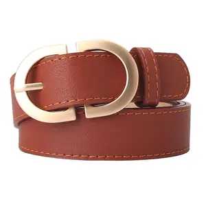 Korean version new versatile women's belt trendy jacket belt women's simple bare waist imitation leather decorative belt