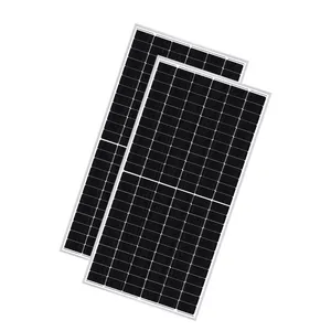 Grosir panel surya mono 580W untuk penggunaan rumah dan komersial di Tiongkok