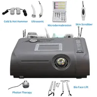 Appareil de rajeunissement cutané multifonctionnel 7-en-1 Standing Beauty à dermabrasion diamantée