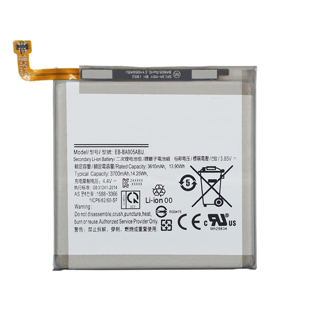 Replacement Phone Battery EB-BA905ABU for Samsung Galaxy A90 A80 Phone Batteries 3700mAh Batterie
