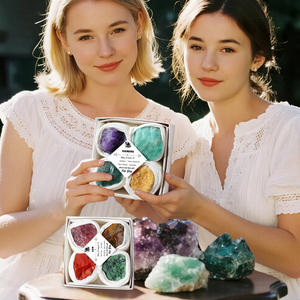 Cristallo naturale grezzo 12 zodiacale Set-irregolare cristallo grezzo diffusore di <span class=keywords><strong>pietra</strong></span>, <span class=keywords><strong>pietra</strong></span> Yoga e decorazione di campioni minerali per bambini - Product Image 1