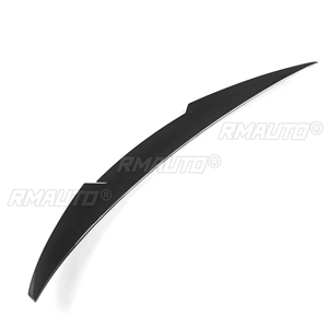 Aileron de coffre arrière style M4/PSM pour BMW F10 F18 2011-2017, extension de becquet de coffre, protection d'aileron arrière en ABS - Product Image 2