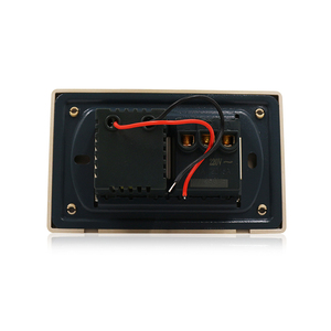 Luxury Gold 3 Pin America Socket With Double <strong>USB</strong> Charger Electric <strong>Switch</strong> and Socket - Product Image 5