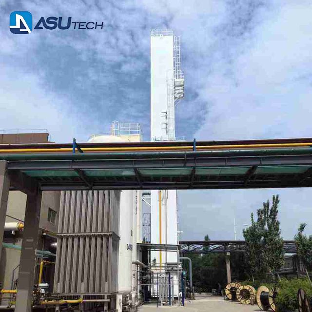 ASU Tech Two Towers Cryogenic Air Separation Unit System Best Price Liquid Nitrogen Oxygen Plant for Industry Pump PLC Core